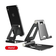 Phone Holder Stand for iPhone 12 11 Pro Max Xiaomi mi 10 Metal Phone Holder Foldable