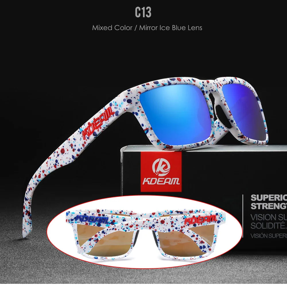 Sunglasses Outdoors Lifestyle Coating Sun Glasses New Matching Colors With Box