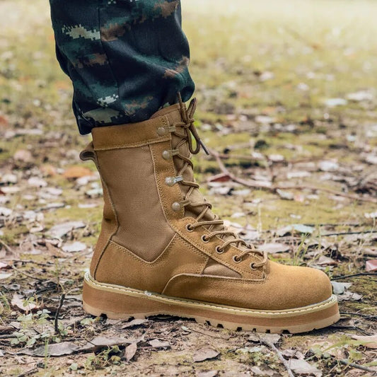 Rubber Sole Brown Combat Desert Boots Us Army Green Military Boot Tactical Beige Boots