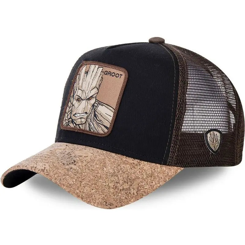 Disney Brand Anime Cartoon Snapback Cotton Baseball Cap Men