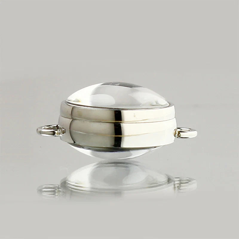 13pcs 17mm 23mm 28mm Women Bracelet Floating Locket Double Curved Glass Living Memory Locket Stainless Steel Jewelry Medallion