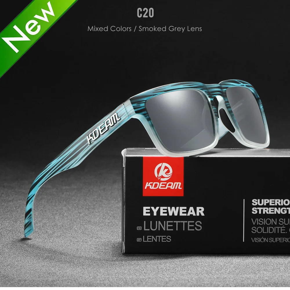 Sunglasses Outdoors Lifestyle Coating Sun Glasses New Matching Colors With Box