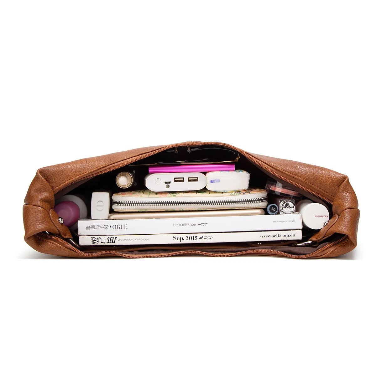 Large capacity shoulder bags for women multifunctional retro messenger
