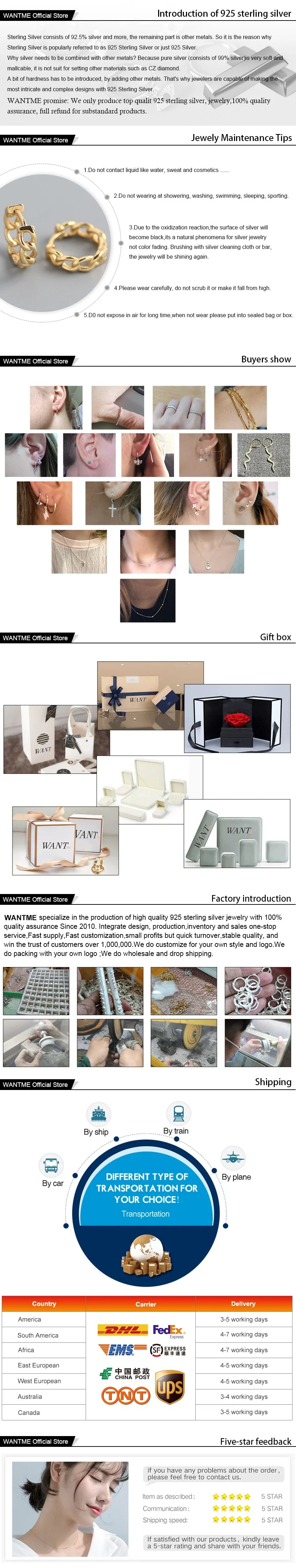 WANTME 925 Sterling Silver Minimalist Glossy Snake Bone Chain Charm Bracelet for Women Fashion Party Wedding Bangle Jewelry Gift