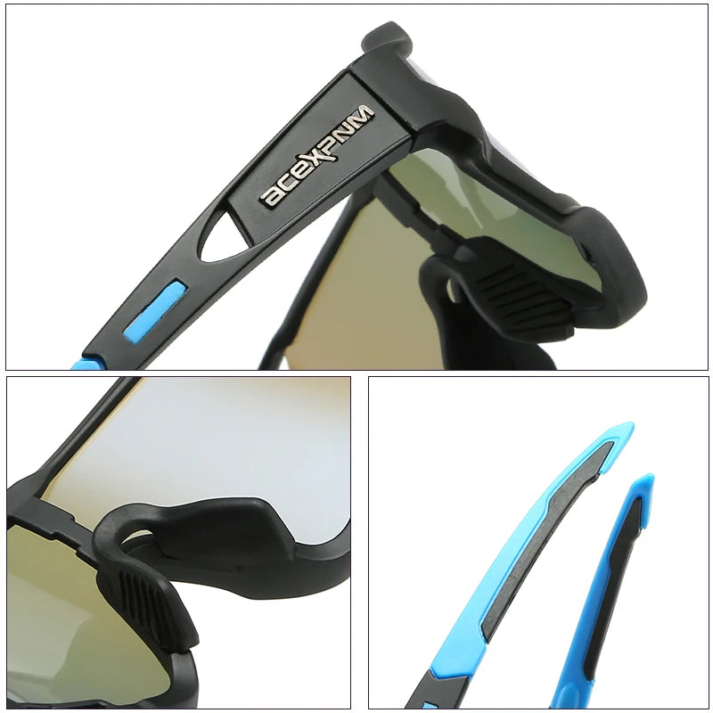 Bike Cycling Glasses Outdoor Sports Cycling Goggles UV400 4 Lens Cycling Eyewear