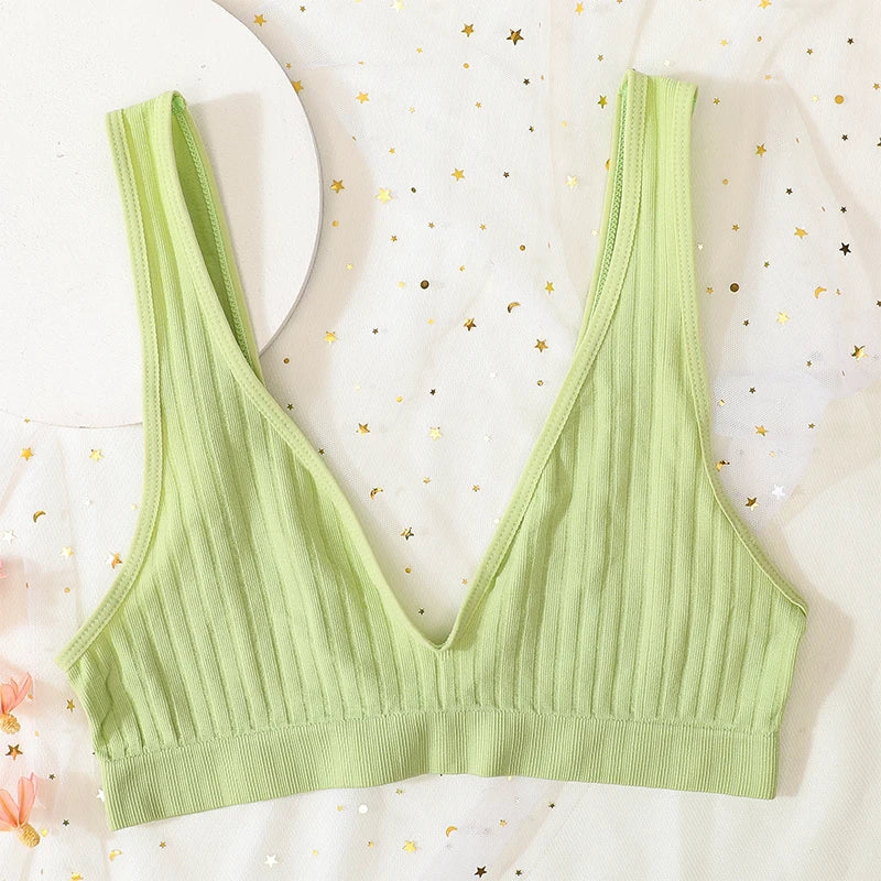 Bras For Women Bralette Sexy Lingerie Female Low Back Sleep Underwear