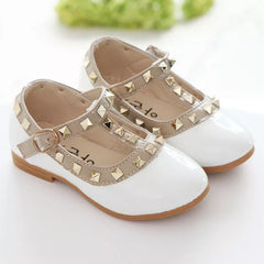 Girls Shoes Spring Children Shoes Girl Rivets Princess Autumn Toddler Girls Kids Flat Shoes