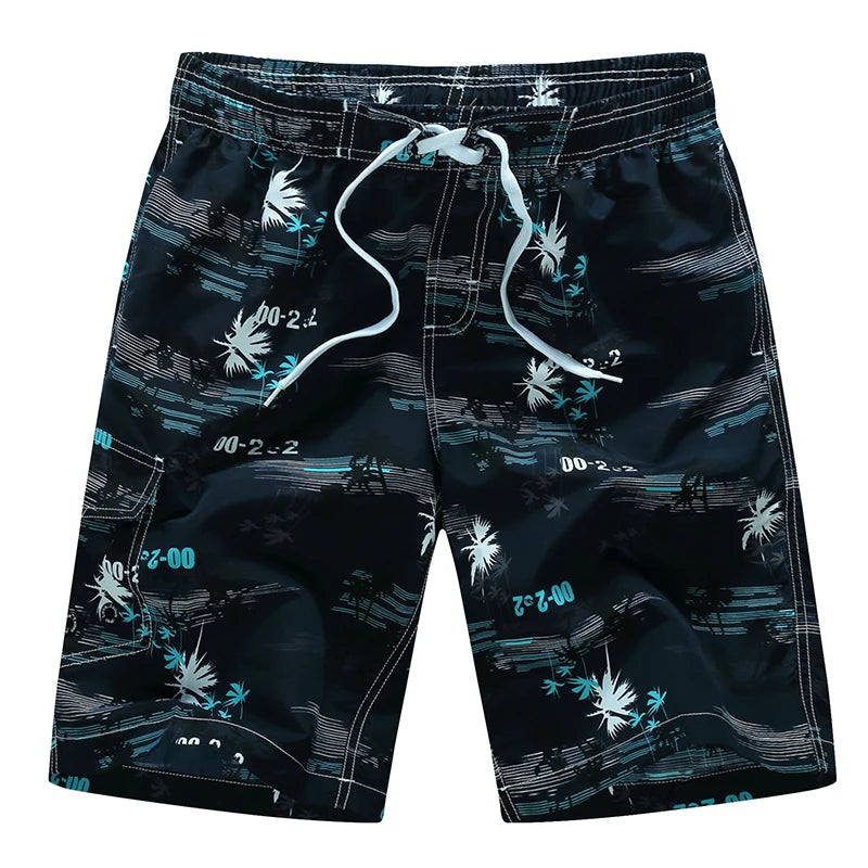 Men's Surf Board Shorts Surfing Beach Trunks Swimming Wear Bermudas Masculina Swimwear Plus Size 4XL 5XL 6XL