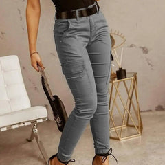 Women Pants Office Lady Trousers for Autumn Pants Women Tactical Pants Multi Pocket