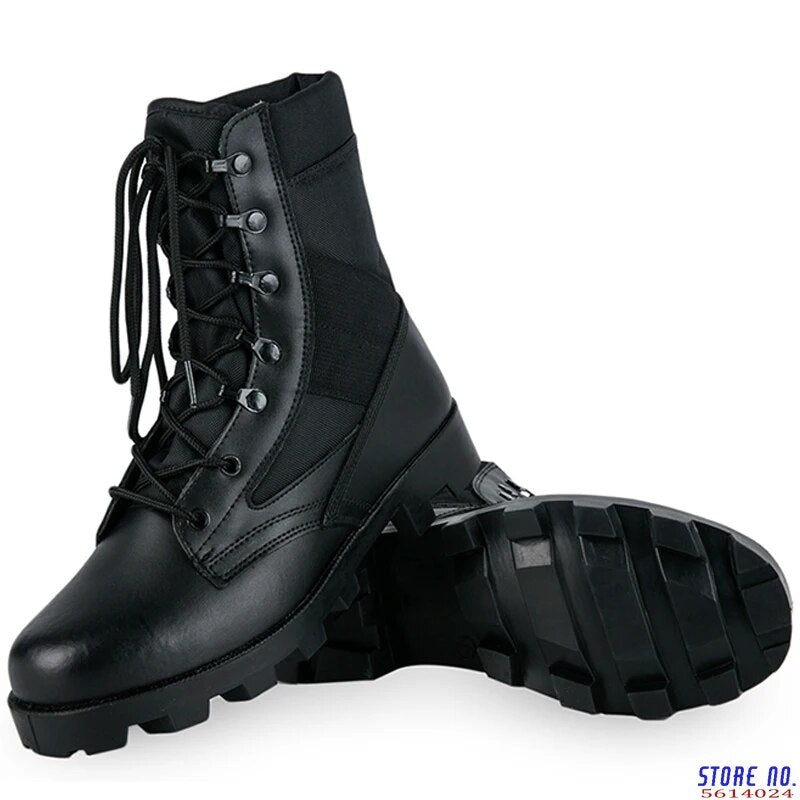 Tactical Boots Men Breathable Camouflage Army Desert Safety Shoes