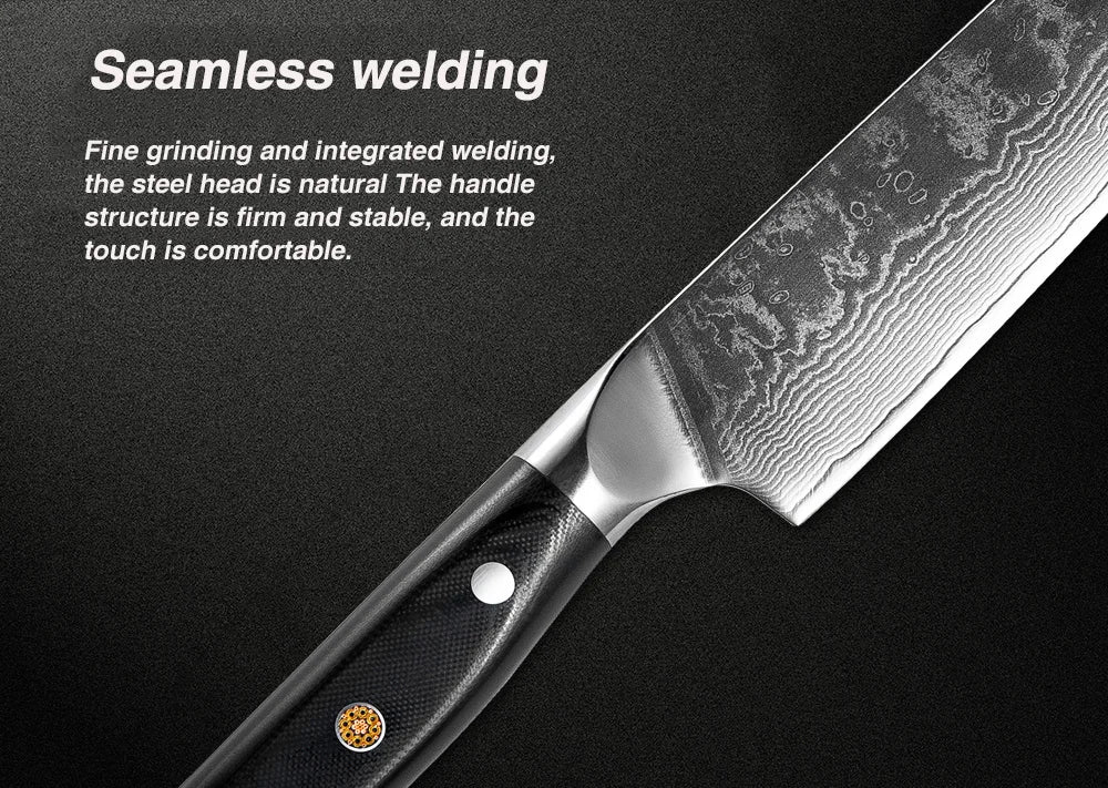 Damascus kitchen Knife 1-9PC 67 layers Japan Damascus steel Chef knife Sharp