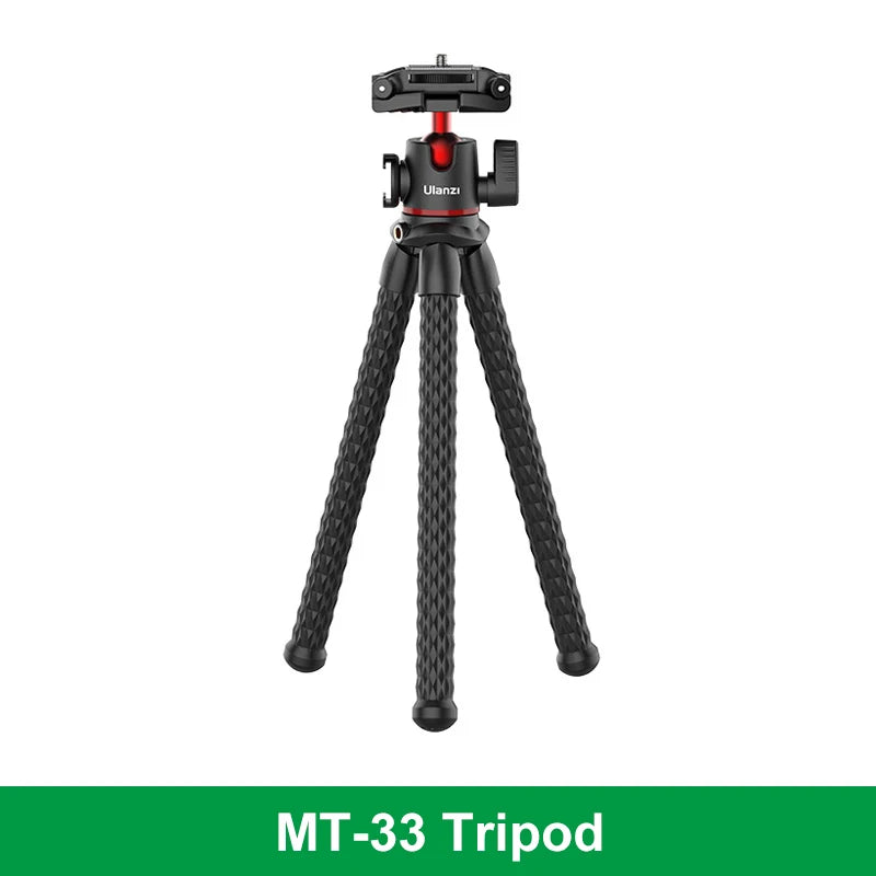 Flexible Octopus Tripod for Phone Camera DSLR 2in1 Design Tripod