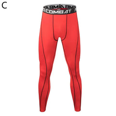 Men Compression Tight Leggings Running Sports Male Fitness Jogging Pants Quick Dry