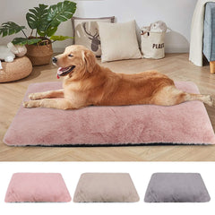 Thick Warm Dog Bed Mat Soft Pet Sleeping Cushion Mats Washable Dogs Cat Bed