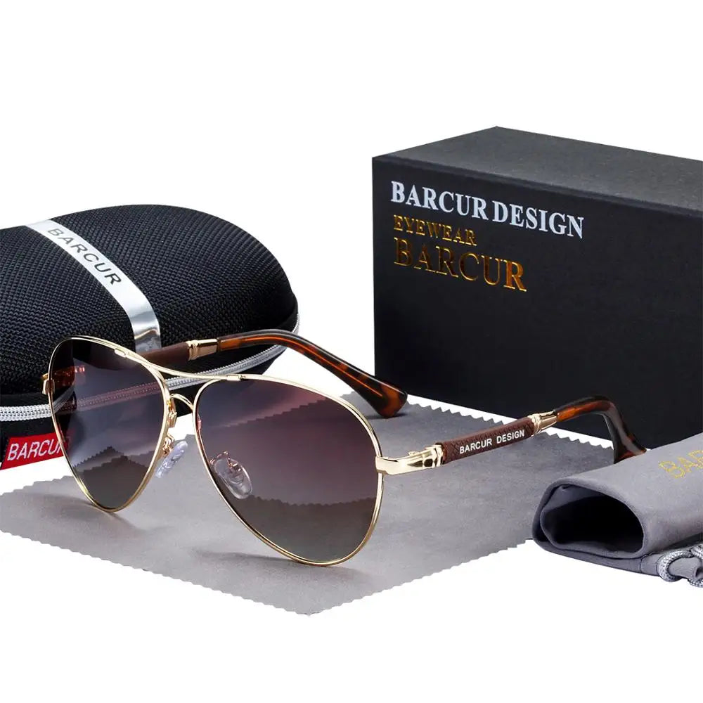 Sunglasses Polarized Men's Sun Glasses Women Pilot Gradient Eyewear Mirror
