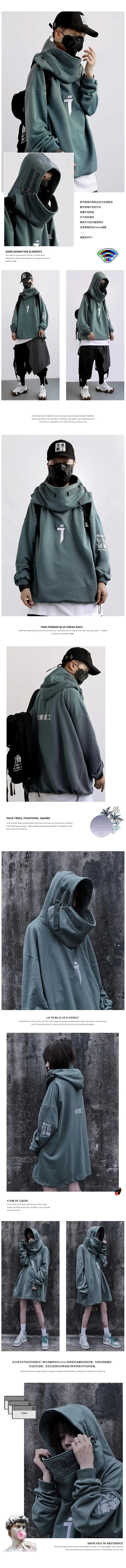 women/Men's clothes Harajuku Sweatshirt hoodie sweater