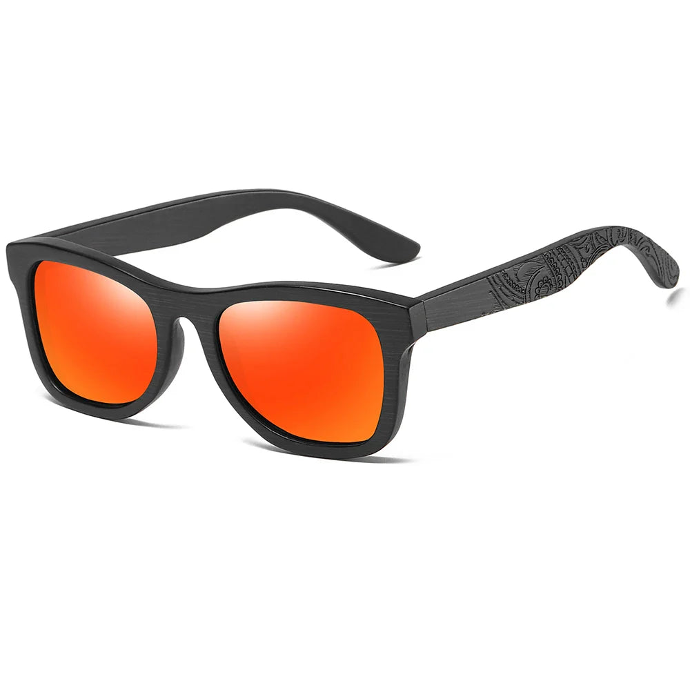 GM Wooden Male Lady Sunglasses Men's Luxury Brand Designer Polarized Sun Glasses Vintage Sunglass Women Eyewear With paper  Box