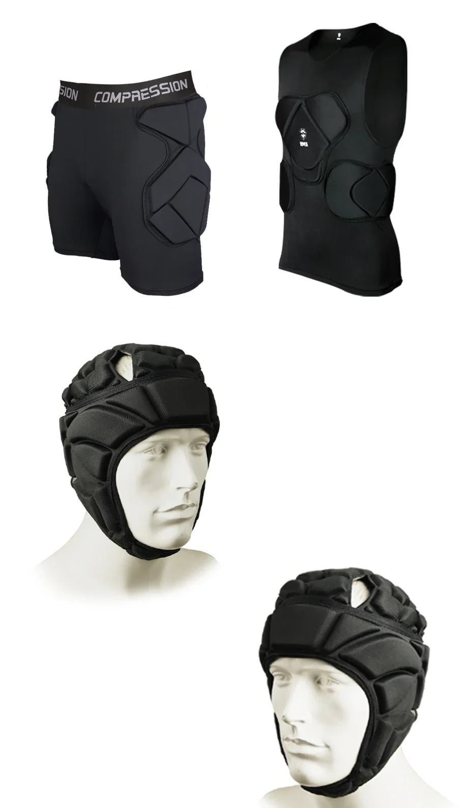 Men's Soccer Goalkeeper Jersey Training Uniform EVA Thick Sponge Protection Football Goalkeeper Uniform Sport Pants
