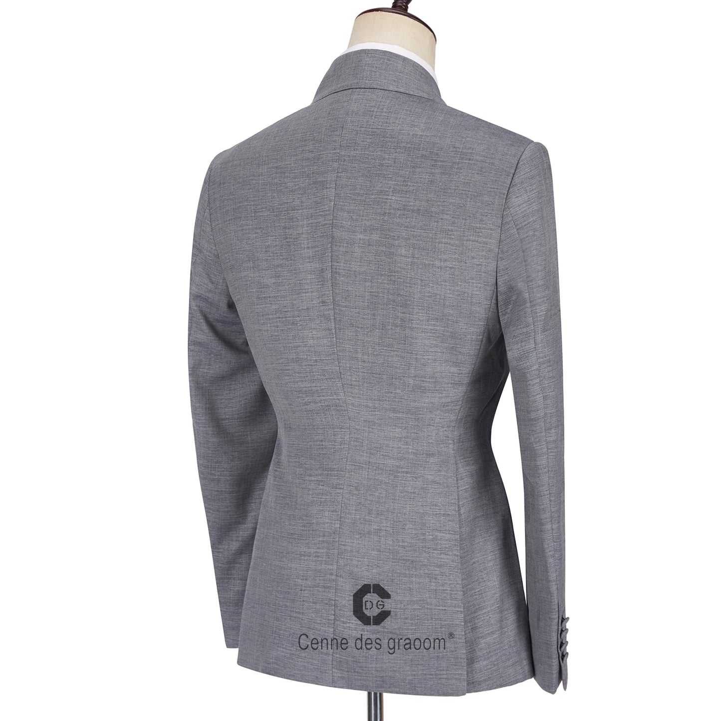 Tuxedo for Mens: Men's Suits One Button Double Breasted Tailor-Made Blazers Pants