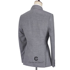 Cenne Des Graoom Men's Suits One Button Double Breasted Tailor-Made Blazers Pants