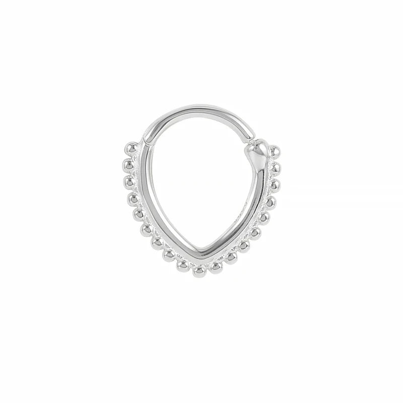 ROXI Multible Crystal Hoop Earrings for Women 2021 925 Sterling Silver Ear Nose Jewelry Earrings Heart Round joyas de plata 925