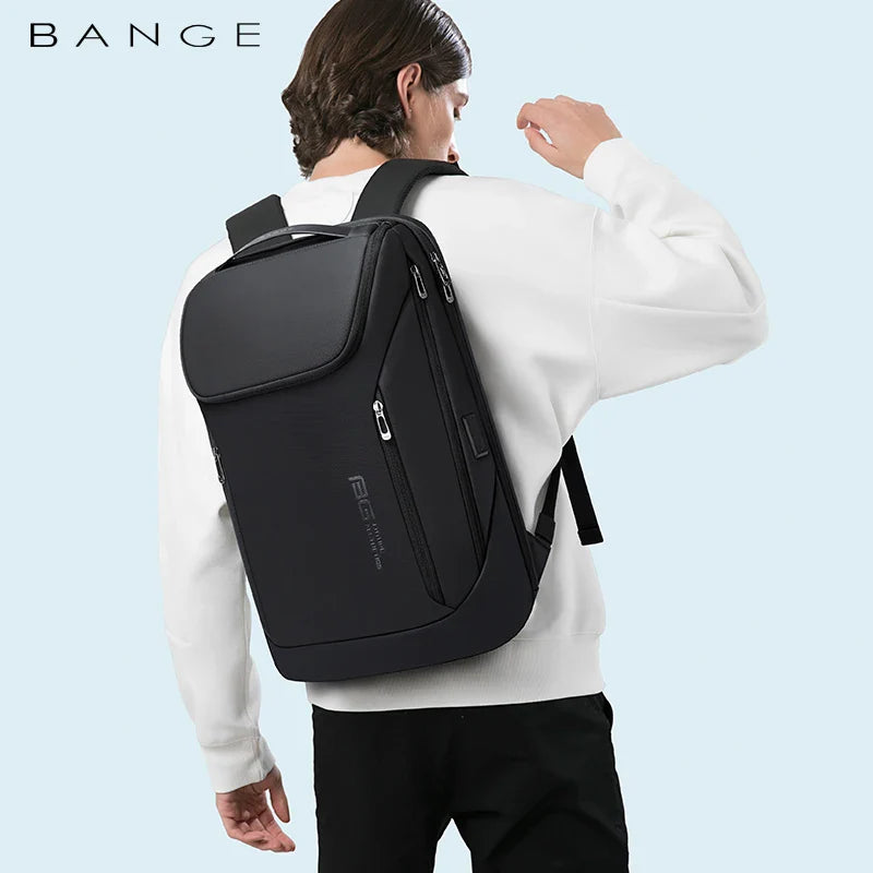 BANGE USB Charging Waterproof Laptop Backpack 17 Computer Bag Travel Business Hiking Backpacks School Back Pack Mochila For Men