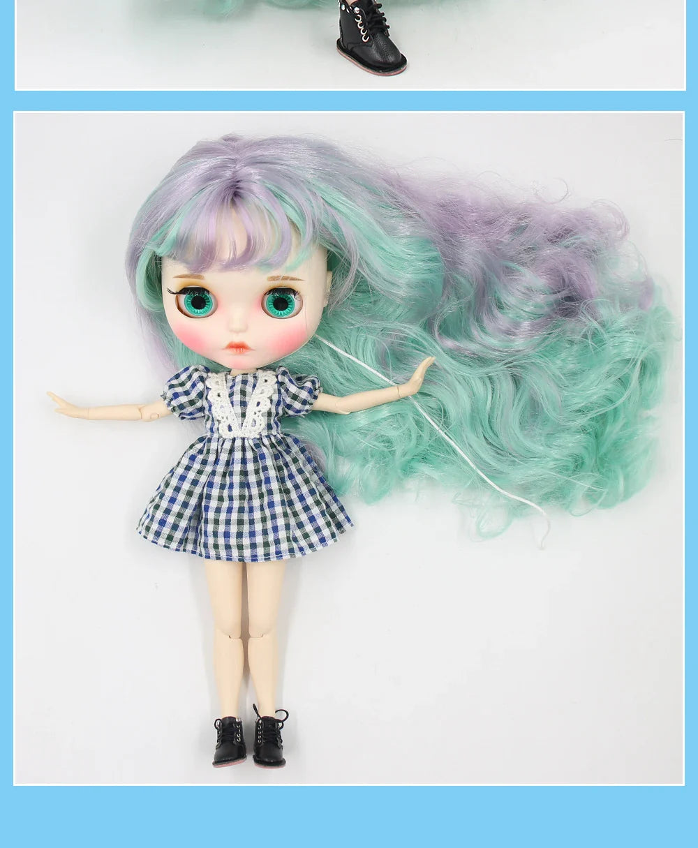 ICY DBS Blyth Doll 1/6 bjd joint body doll combination including dress shoes on sale 30cm anime toy