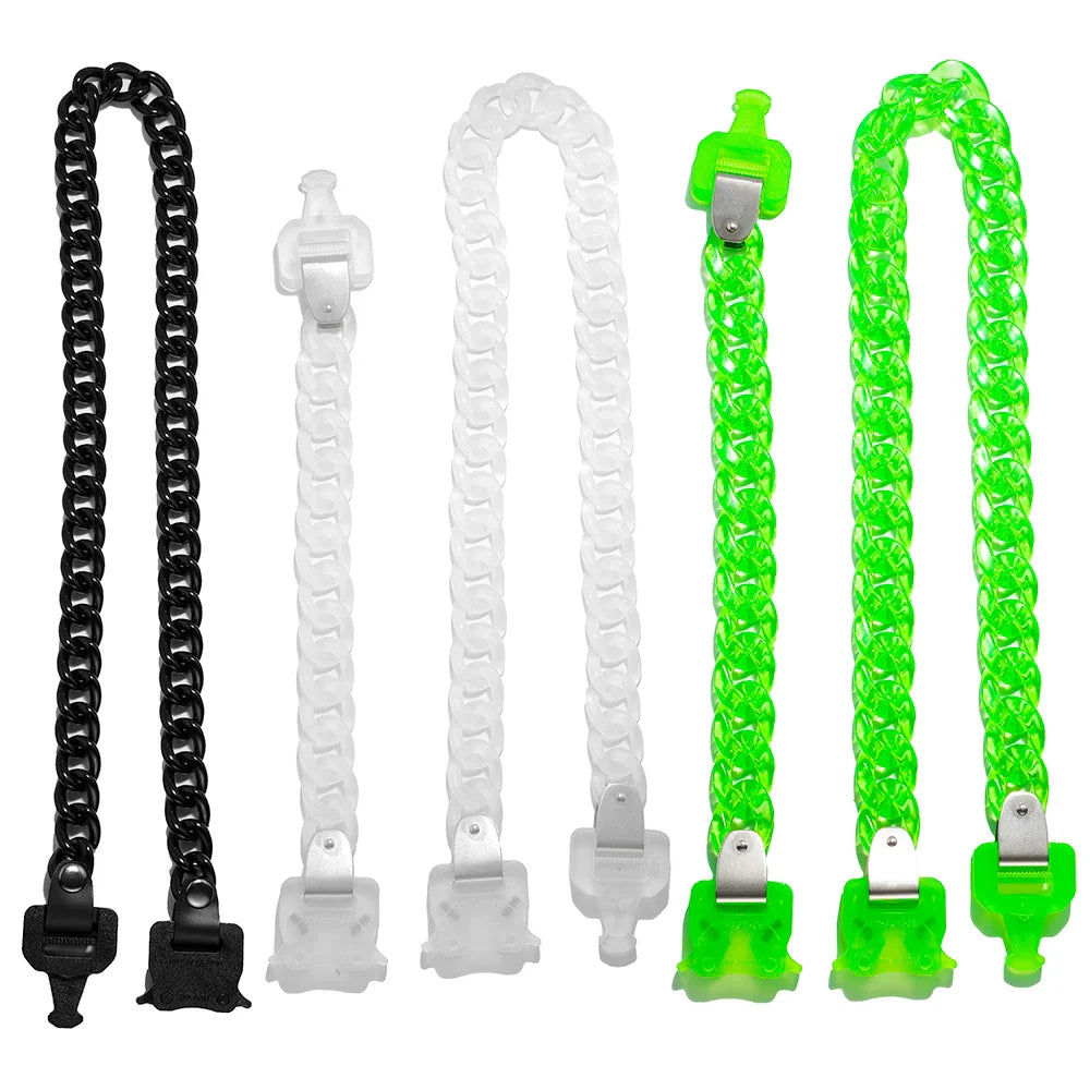 EDY 21SS Hip Hop Punk  PVC Letter Logo Buckle Bracelet For Men Women Girls Jewelry