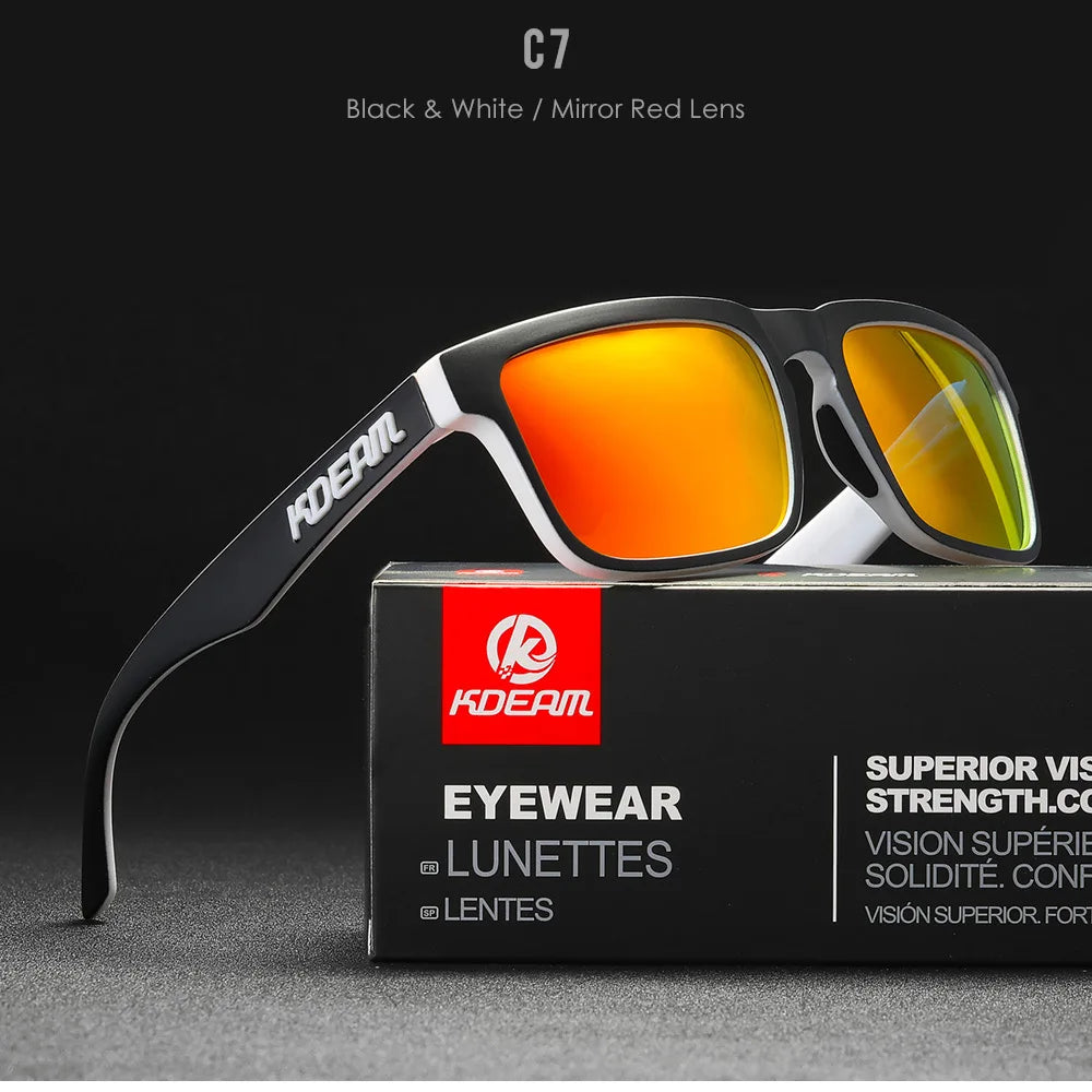 Sunglasses Outdoors Lifestyle Coating Sun Glasses New Matching Colors With Box