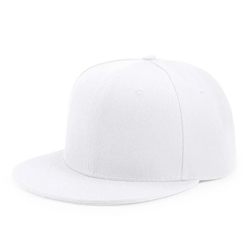 Big Bone Man Plus Size Baseball Caps Adult Flat Peak Hip Hop Fitted Hat Men Women Large Size Snapback Cap size 6 3/4 to size 8