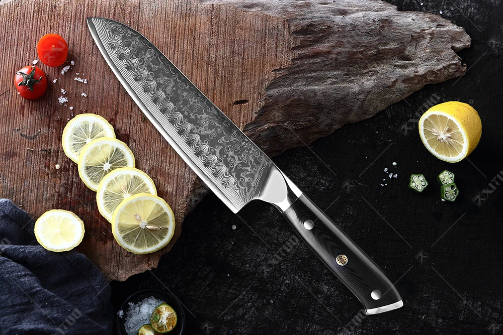 Damascus kitchen Knife 1-9PC 67 layers Japan Damascus steel Chef knife Sharp