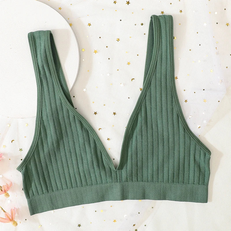 Bras For Women Bralette Sexy Lingerie Female Low Back Sleep Underwear
