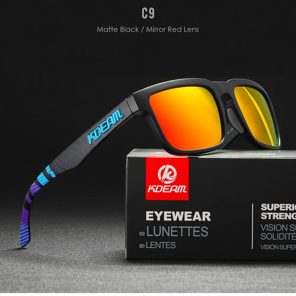 Sunglasses Outdoors Lifestyle Coating Sun Glasses New Matching Colors With Box