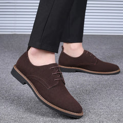 Men Dress Shoes Fashion Men Oxford Leather Shoes Comfortable Formal Shoes