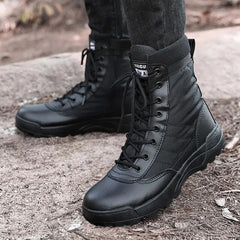 Black Tactical Military Boots Men Boots Special Force Desert Combat Army Boots