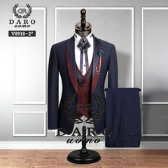 Men Suit Bridegroom Wedding Tuxedo Slim Fit