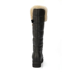 Knee High Boots Fashion Platform Height Increasing Women Snow Boots