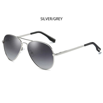 Sunglasses Men Luxury Metal Black Aviation Sun Glasses Male