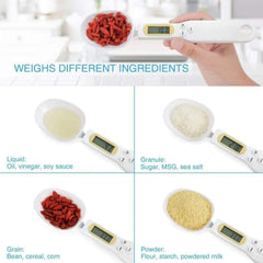 LCD Digital Kitchen Scale Electronic Cooking Food Weight Measuring Spoon 500g 0.1g