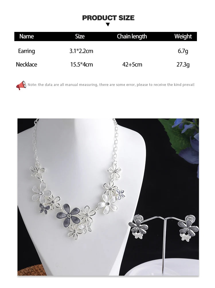 Necklace Streetwear Flower Daisy Accessories Jewelry Luxury Chains Pendant