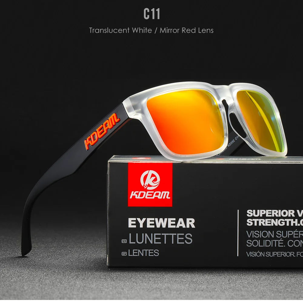 Sunglasses Outdoors Lifestyle Coating Sun Glasses New Matching Colors With Box