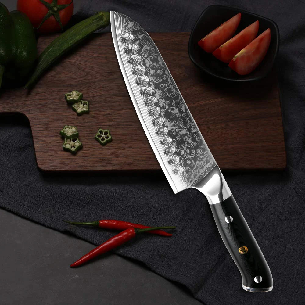 Damascus kitchen Knife 1-9PC 67 layers Japan Damascus steel Chef knife Sharp