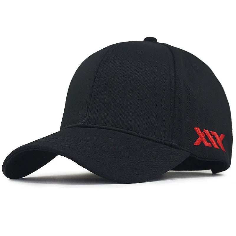 Oversize Baseball Caps Lady Hard Cotton Sun Cap Dad Casual Curved Peak Sport Hat Big Bone Men Large Snapback Cap 56-58cm 60-68cm