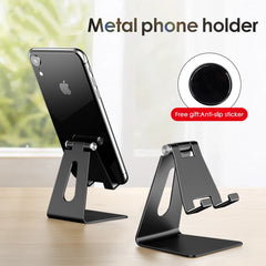 Phone Holder Stand for iPhone 12 11 Pro Max Xiaomi mi 10 Metal Phone Holder Foldable