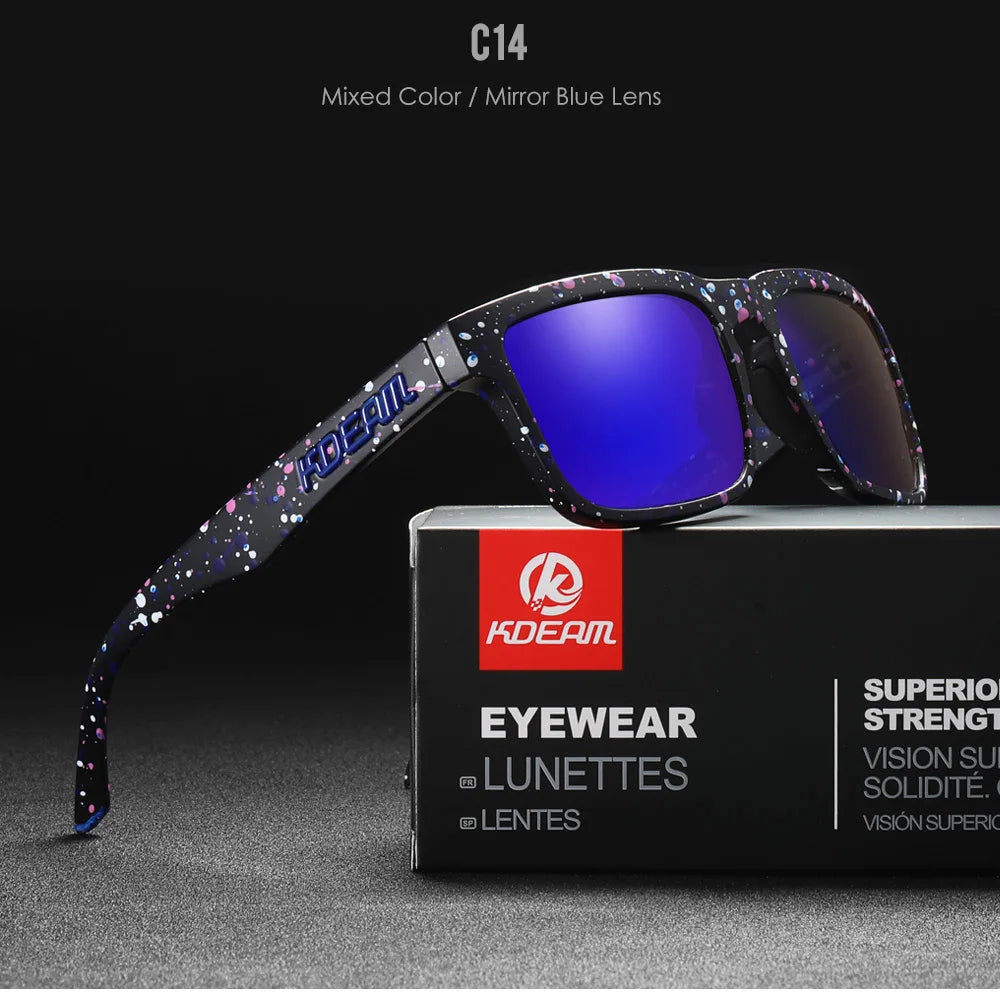 Sunglasses Outdoors Lifestyle Coating Sun Glasses New Matching Colors With Box