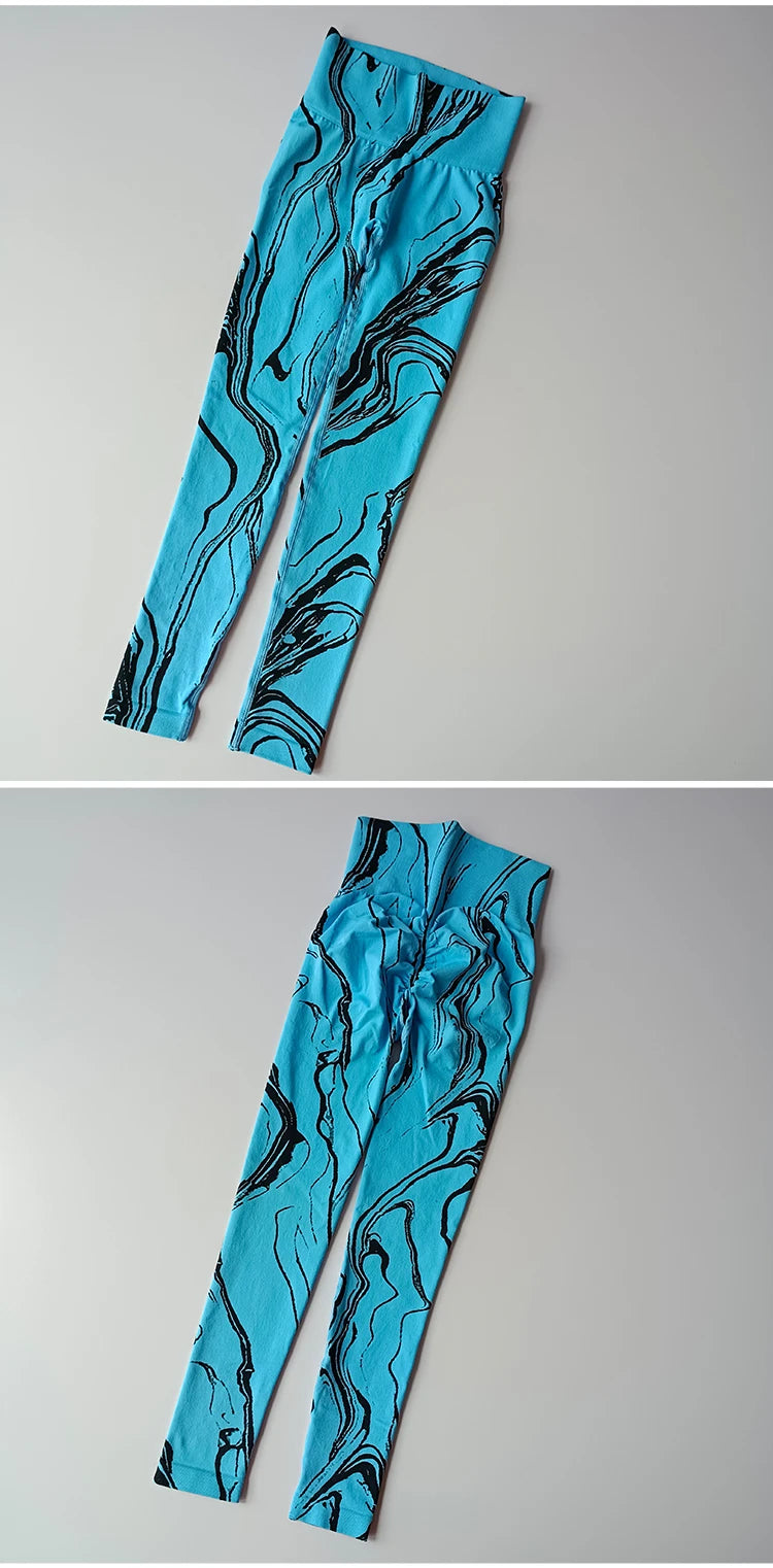 Women High Waist Yoga Pants Leggings Sport  Tights Outfits Gym Fitness Sports Running