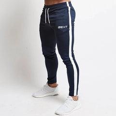 Casual Skinny Pants Mens Joggers Sweatpants Fitness Workout