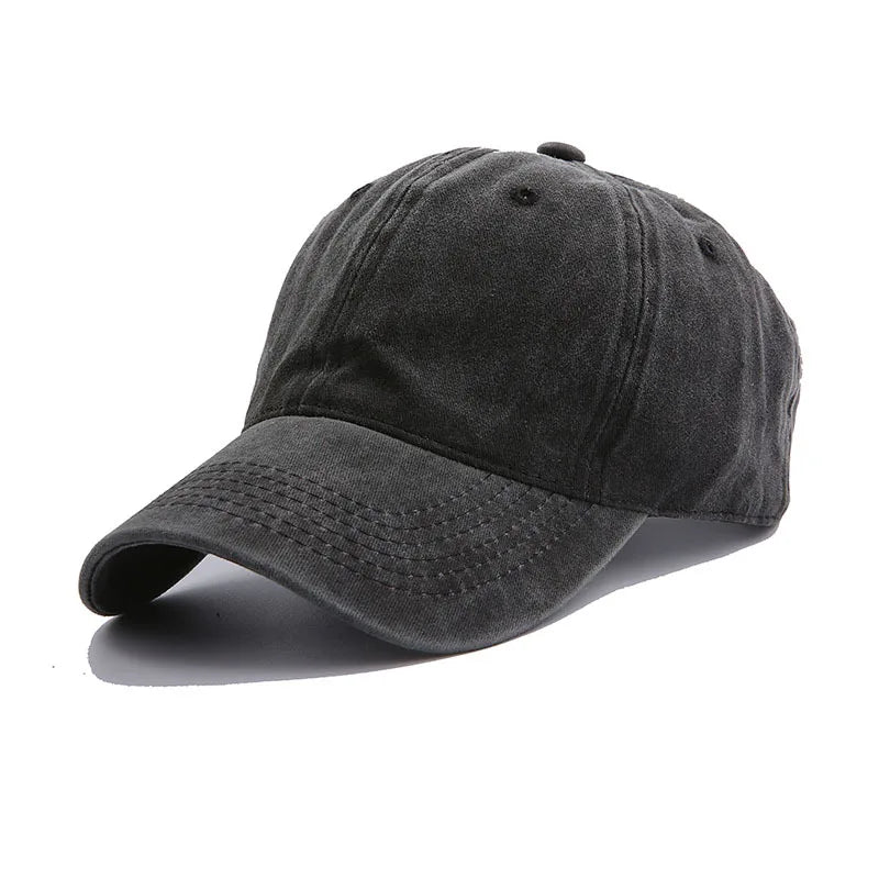 Solid Spring Summer Cap Women Ponytail Baseball Cap Fashion Hats Men Baseball Cap