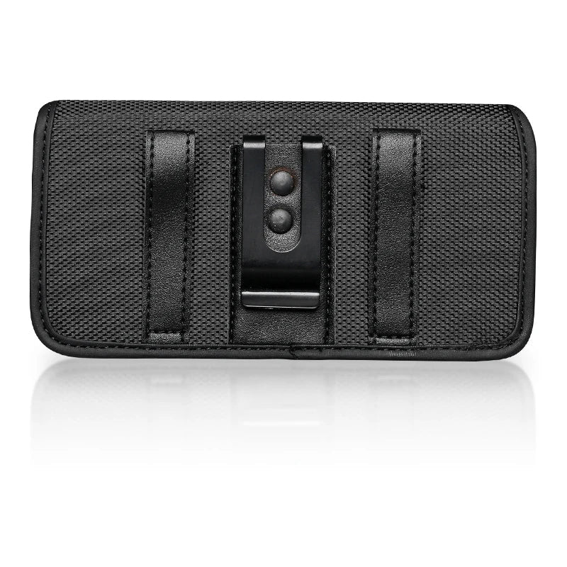 Phone Holster Case Nylon Cell Phone Belt Clip 3.5-6.3 inch  Pouch Carrying Case Waist Bag for iPhone 13 12 Samsung Galaxy Xiaomi