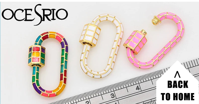 OCESRIO Big Rainbow Colorful Cross Pendants for Necklace Gold Plated  Copper Zircon Religious Jewelry Components pdta638